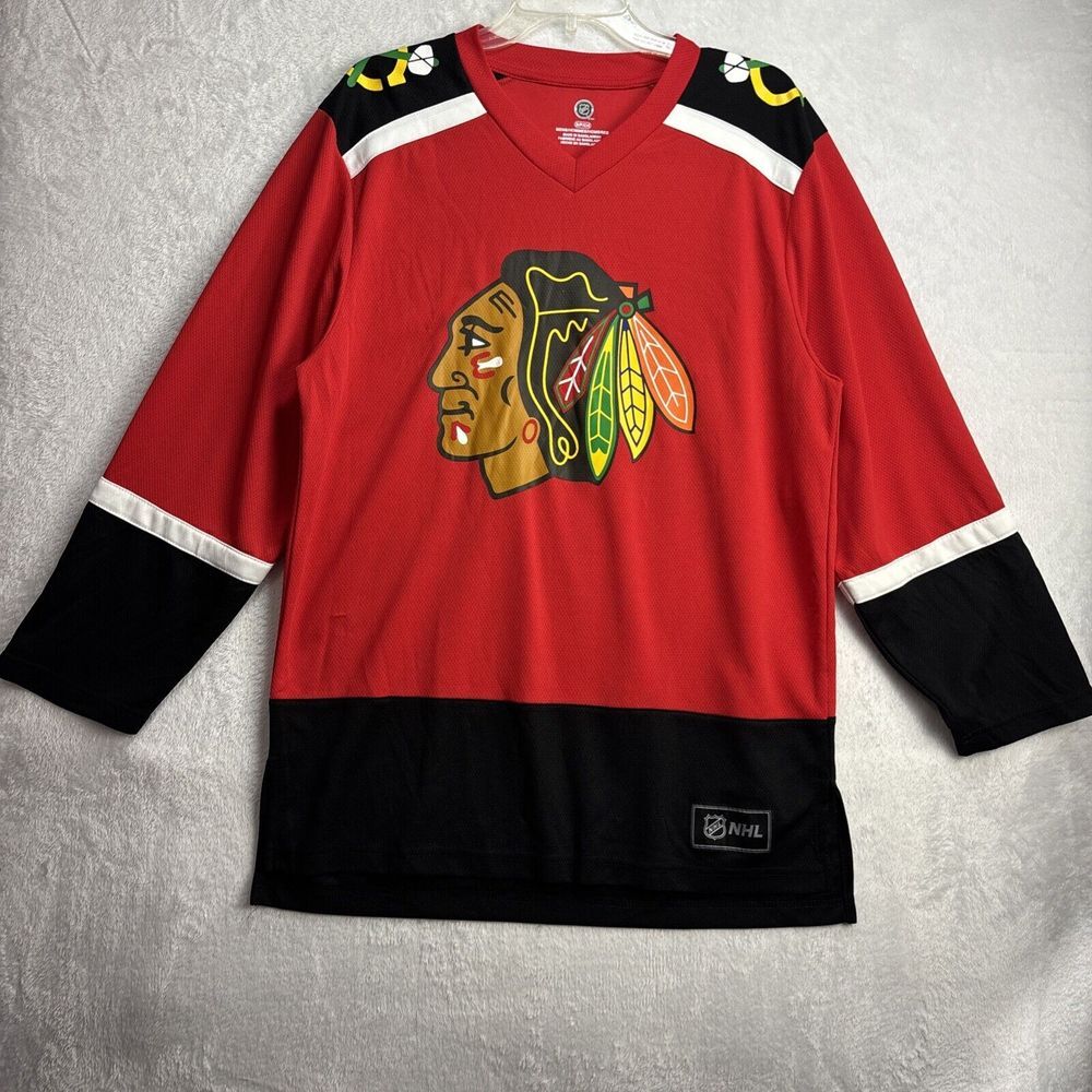 NHL Chicago Blackhawks Home Hockey Jersey Mens Size Adult Small Kane #88